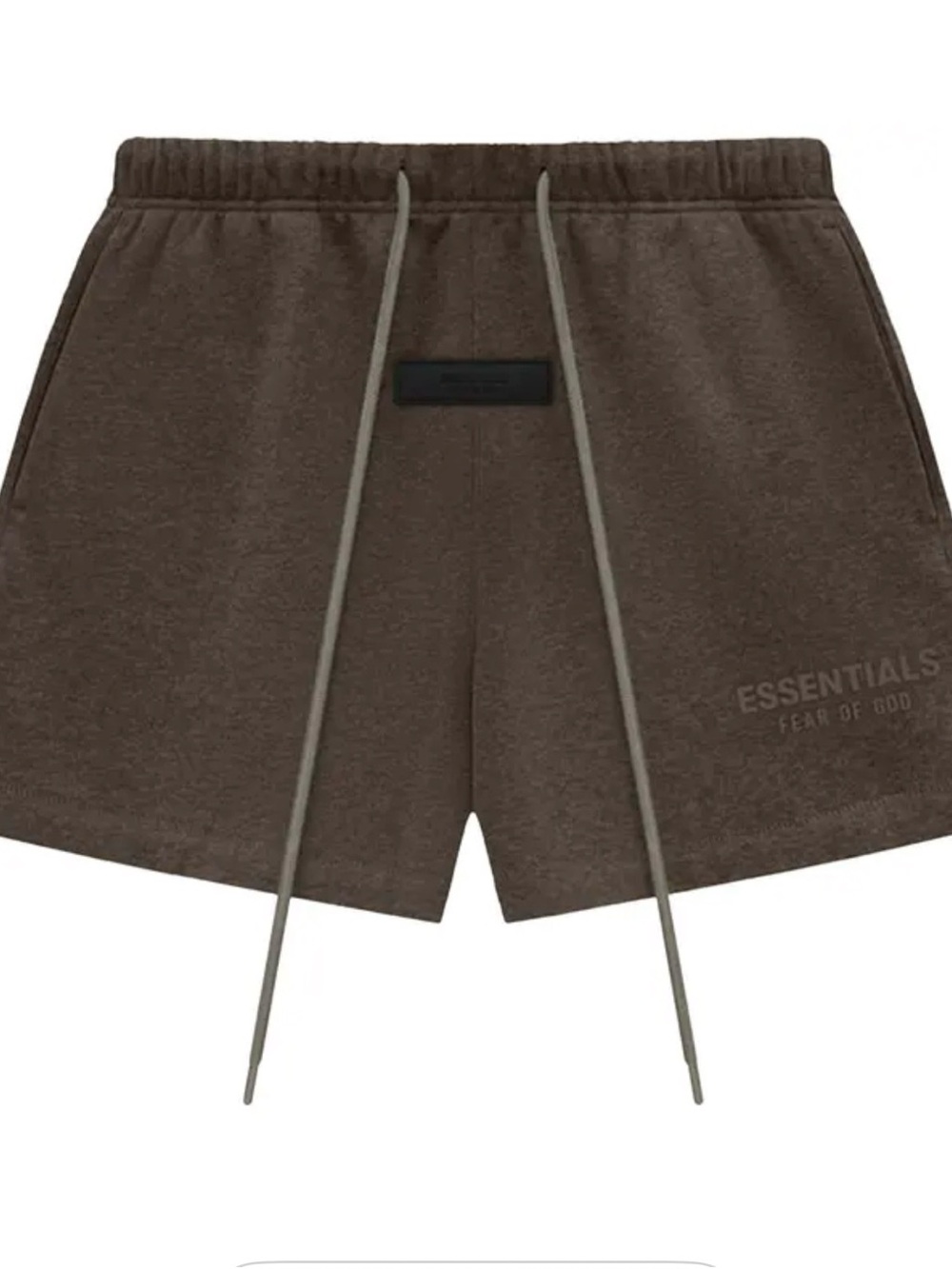 Men's Brown Jersey Shorts